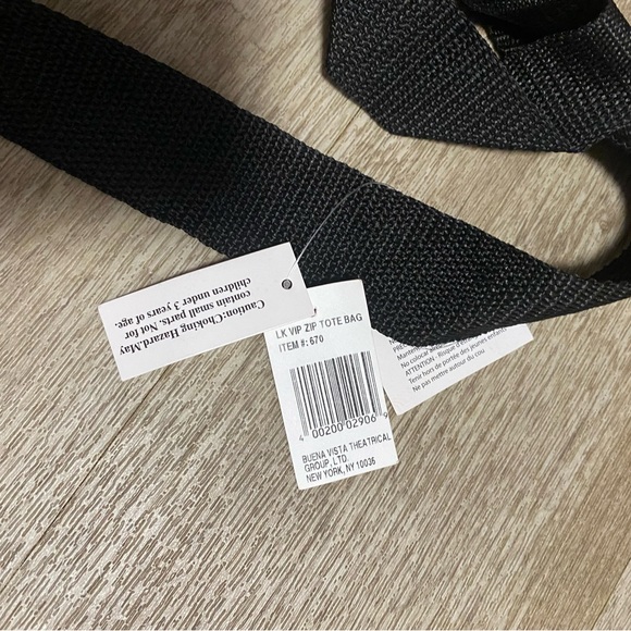 DISNEY THE LION KING BLACK TOTE BAG - Picture 4 of 8